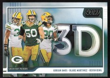 A.Amos / B.Martinez / K.King 2020 Score: 3D #3D-BKA Green Bay Packers