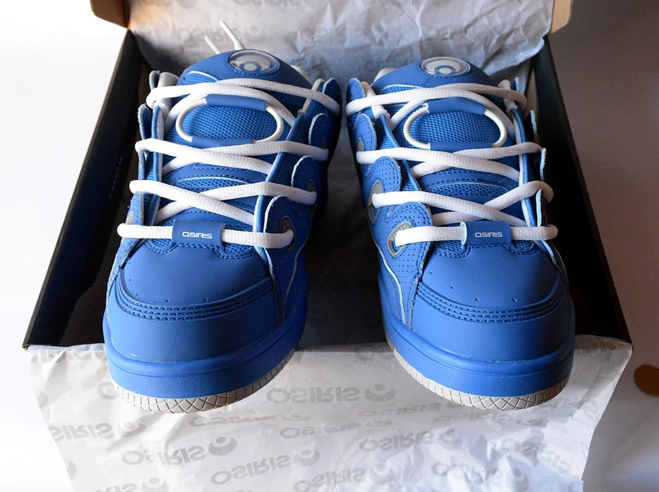 Rare OSIRIS D3 blue 11 45 nyc83 dvs dc shoes globe bronx etnies og 2001 es és - Imagen 4 de 4