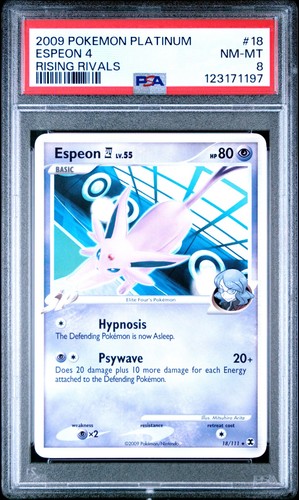 Espeon E4 graded PSA 8 for sale on eBay