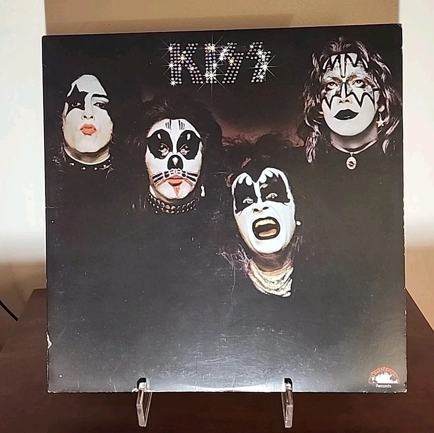 KISS Self Titled Vinyl LP 1974 Casablanca NBLP 7001 Early Pressing NM Vinyl - Image 3 of 4
