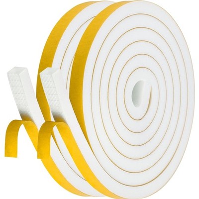 4m Dichtungsband Selbstklebend für Türen Fenster 12mmB x10mmD Moosgummi Dicht...