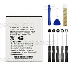 For BLU D532 D534 D670 Replacemet Battery C706043200L Tool