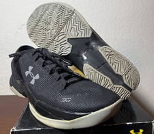 Under Armour Charged Men's Stephen Black Curry 2 Low Shoes 1264001-003 Size 11