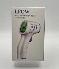 LPOW Non Contact Infrared Body Thermometer HTD8813C NEW