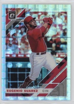2019 Panini Donruss Optic Pandora Prizm /99 Eugenio Suarez #124 l5w