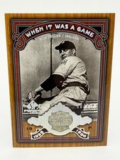 2006 SP Legendary Cuts When it was a Game Relic Bob Feller /75 #WG-BF Indians