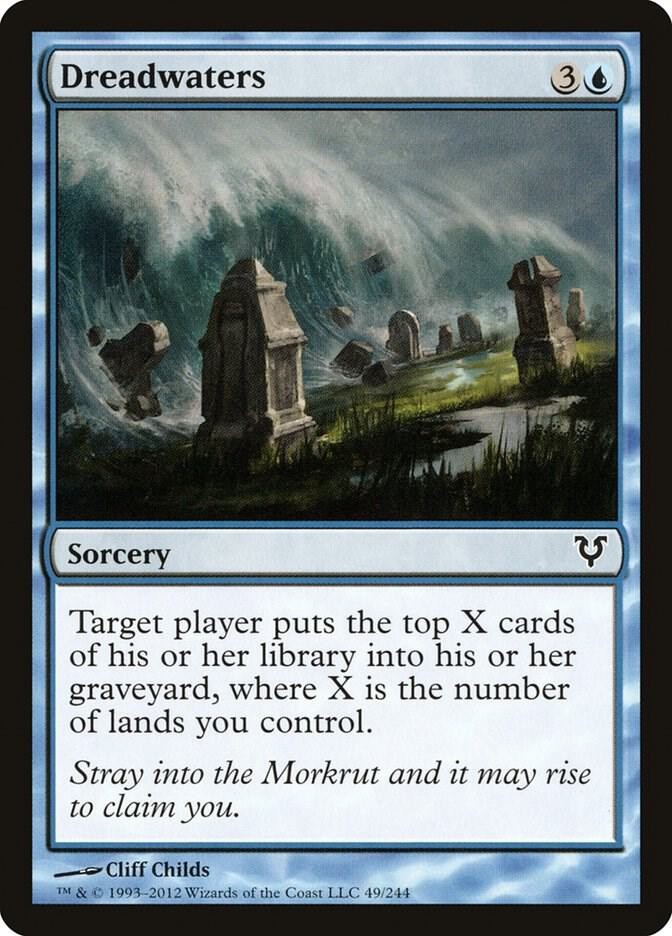Dreadwaters 49 Common Avacyn Restored Magic: The Gathering Lightly Played