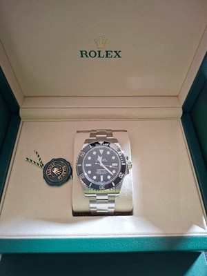 Rolex Submariner schwarzes Zifferblatt Herrenuhr - 124060