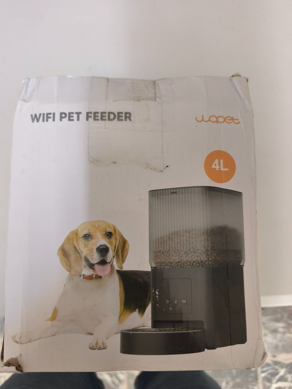 Distributore Automatico di Cibo WiFi 4L per Cani e Gatti - WOPET