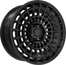Alloy Wheels 20" Hawke Rage Black Matt For Rolls Royce Wraith 14-22