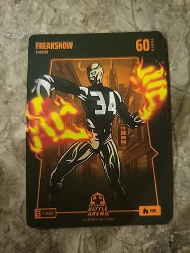 Giannis Antetokounmpo FREAKSHOW FIRE 2024 Bo Jackson Battle Arena #T-24/50 Bucks