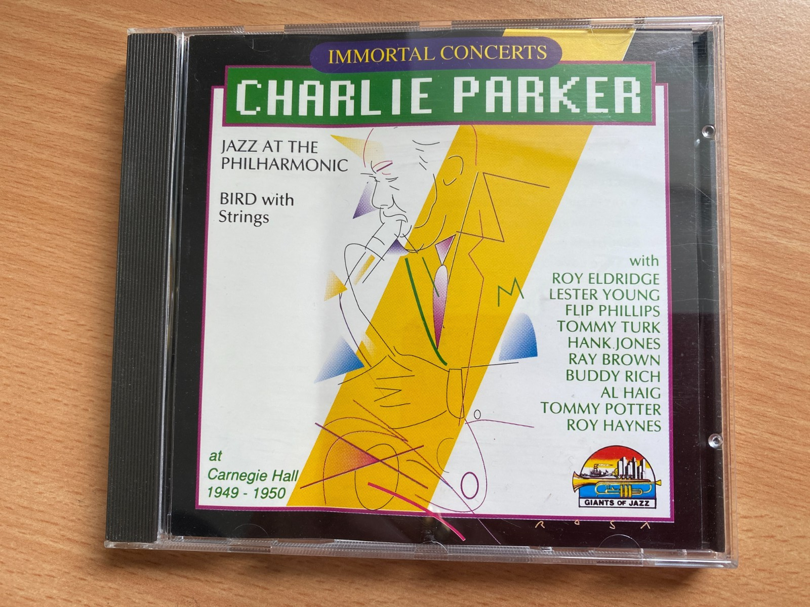 Charlie Parker - Jazz at the Philharmonic - 9 Track CD