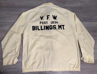 Vintage 70 s Billings Montana VFW post 1634 Light Champion Jacket size MEDIUM