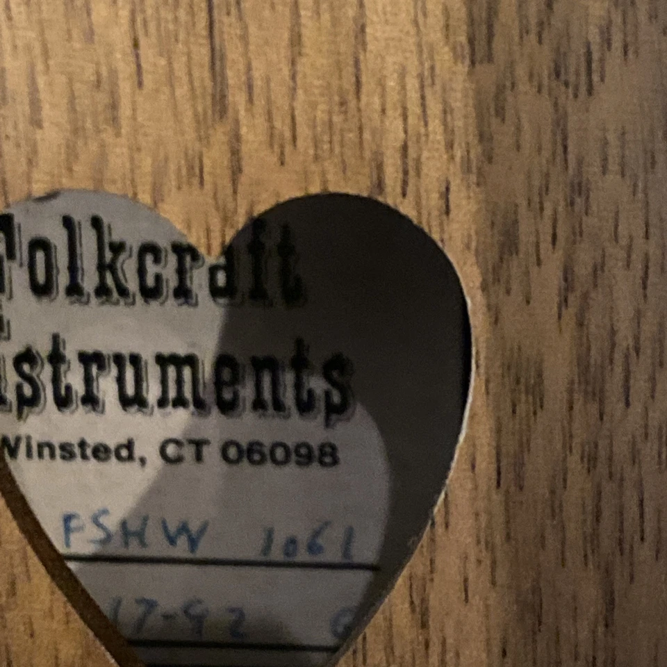 Camioneta Folkcraft Dulcimer Modelo FSHW 1061 17-09-1992 John Pearse Como Nueva Foto 3 de 4