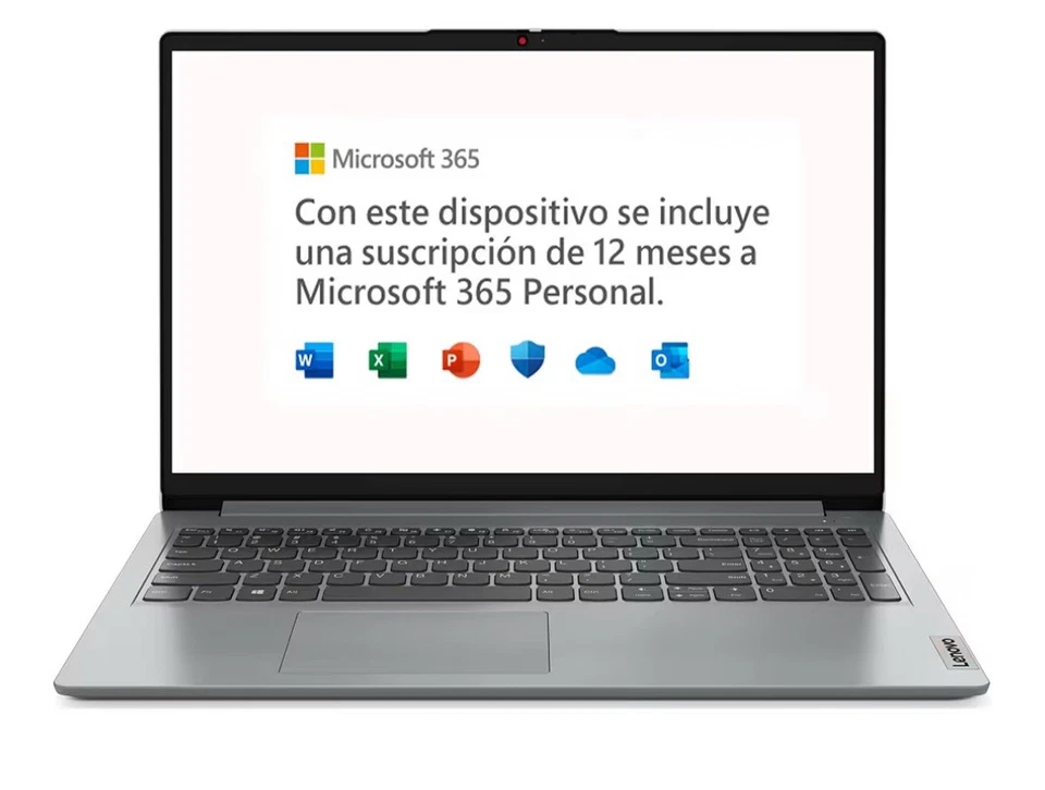 Lenovo IdeaPad 1 Gen 7 | 15.6” Laptop Celeron N4020 4GB 128GB SSD Win11 Office - Bild 3 von 4