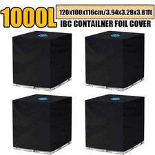 1-4x 1000L IBC Gallon Tote Cover Sunshade ProtectiveGarden Water Tank Waterproof