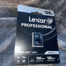 Lexar Professional SILVER PRO 128GB SDXC UHS-II Memory Card