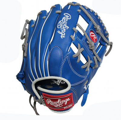 Rawlings Hyper Tech MLB GJ5HTMN6L-LAD Junior RH Allround Handschuh Größe L Do...