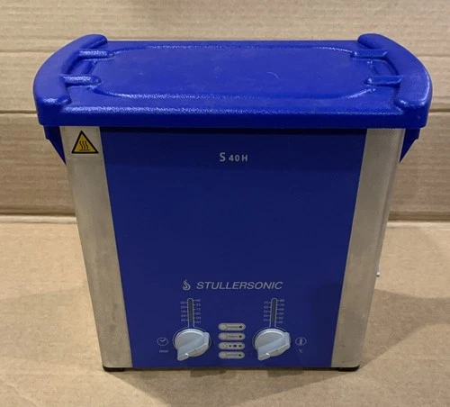 Elma Elmasonic S 40 H Heated Ultrasonic Cleaner 120V 340W w/Timer Drain Lid