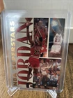 Michael Jordan / Fleer 93-94 / 1994 / NBA Superstars Series Card # 7 of 20
