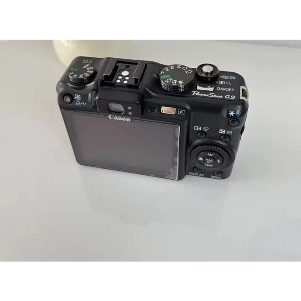 Canon PowerShot G9 12,1-MP-Digitalkamera mit 6-fach optischem Zoom, Schwarz - Bild 3 von 4