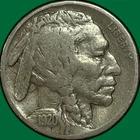 1920-S Buffalo Nickel Very Fine VF Coin #36460