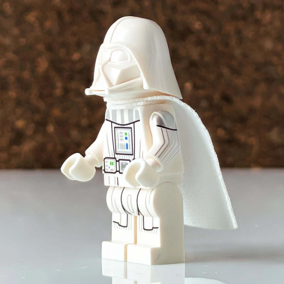 🌈 LEGO Dark Vador Blanc White/Jedi Vador Minifigure SW1363, Star Wars - Photo 4/4