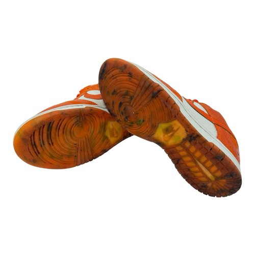 Size 8 - Nike Dunk Low Cracked Orange W - Picture 5 of 6