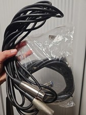 Lot Of 2 Microphone Cable - 20 foot Unbranded