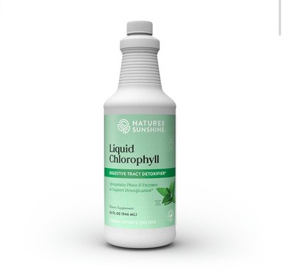 Nature's Sunshine  2 x Chlorophyll flüssig Nahrungsergänzungsmittel  2 x 475 ml