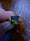 Elegant Kings Cut Perdot Size 6 1/2 Vintage Silver Ring Estate Jewelry Find — photo 2