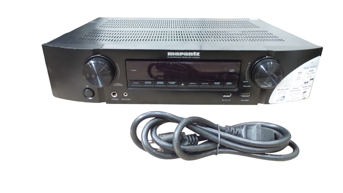 Marantz NR1604 7.1 Channel Surround Sound A/V Receiver-Free