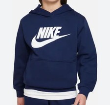 Nike Sportswear Club Fleece Boys Size Medium Pullover Hoodie