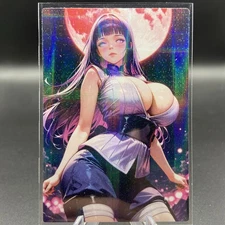 Hinata Hyuga Anime Waifu Card Doujin ACG Goddess Holo