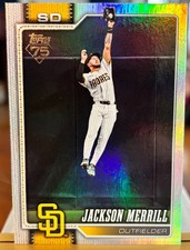 Jackson Merrill  - Padres: 2026 Topps Rainbow Foil #229