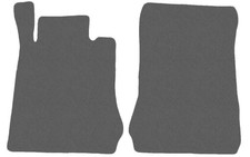 Vorne Fußmatten für Mercedes E cl W210 1995-2002, Graphit Velour