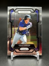 2024 Panini Prizm - #198 Cole Carrigg (RC)
