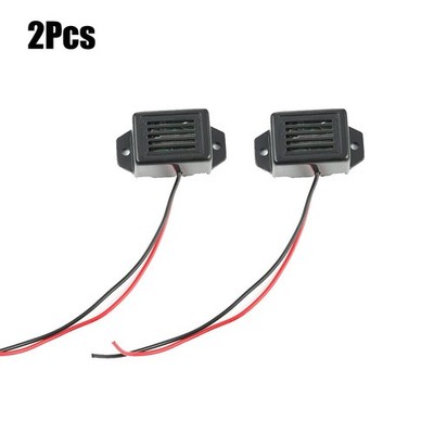 2x Piezo Warnsummer Lichtsummer Kontrollsummer 6 oder 12 V Aus Summer Türsummer