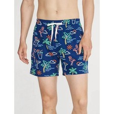 Chubbies Men's Lined Swim Trunks " Elastic Waist UPF 50 