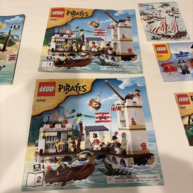 LEGO 6242 Soldier's Fort Pirates II Imperial Guard 6241,6192 INSTRUCTIONS ONLY