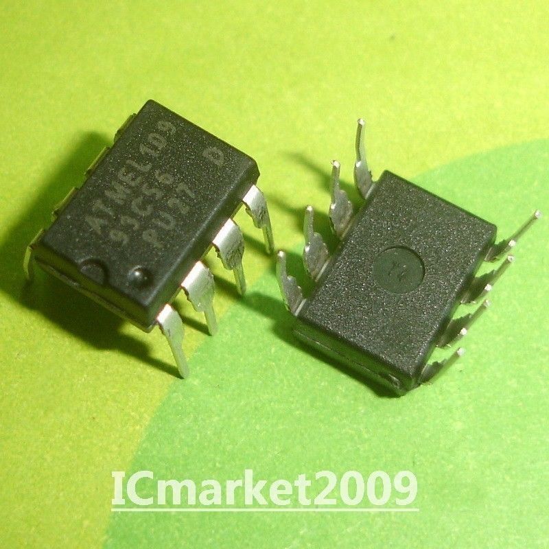10 PCS AT93C56-10PU-2.7 DIP-8 AT93C56A 93C56A 93C56 PU27 3-wire Serial ...