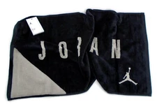 Nike Jordan Golf Towel Jumpman Soft Terry Black/Grey