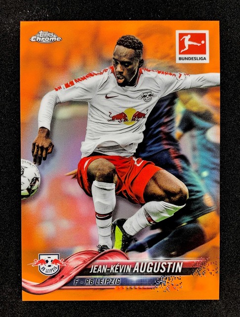 2019 Topps Chrome Bundesliga Jean-Kevin Augustin Orange /25 Leipzig