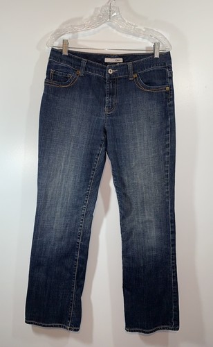 CHICO'S Platinum Women's Blue Jeans Dayton MR Jean Denim Beautiful Size 1.5 Reg - Picture 2 of 7