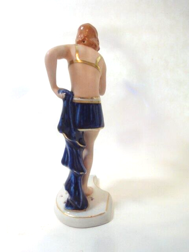 Vintag Royal Dux figure of a Lady Dancer, signed STROBACH - Picture 3 of 14