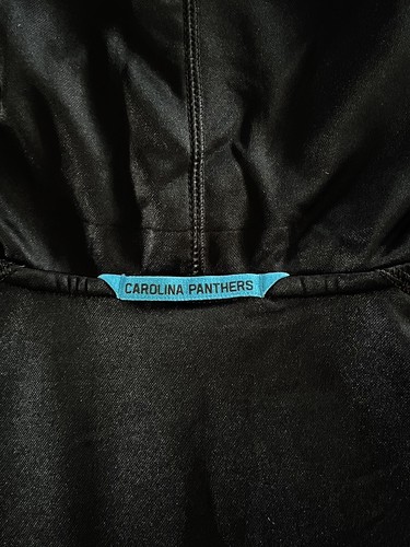 JULIUS PEPPERS CAROLINA PANTHERS TEAM ISSUED NIKE ON-FIELD HOODIE - Picture 12 of 14