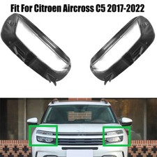 Headlight Headlamp Lens Cover Left Right Side for Citroen C5 Aircross 2017 2022