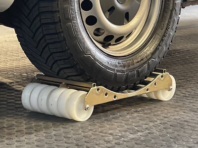 Car Recovery Roller Dolly - 4 Ton Capacity, Vehicle Jack Trolley Skate For Moving Stuck Wheels