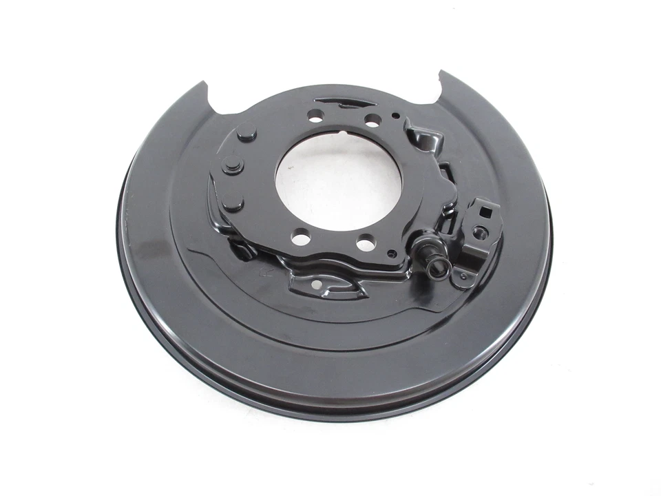 Placa de respaldo de freno trasero derecho pasajero genuino OEM Subaru 26704FJ002 Foto 4 de 4