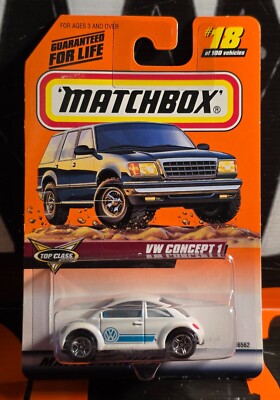 1999 MATCHBOX TOP CLASS ** VW CONCEPT 1 ** #18 1:64 SERIES 4
